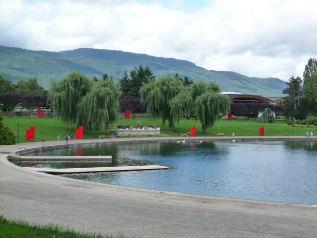 LacdivonneBains Les Matinées Qi Gong et les Soirées Tai Chi, Le lac de Divonne les Bains