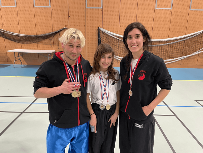 Week-end de compétition Kung Fu à Lyon Février 23