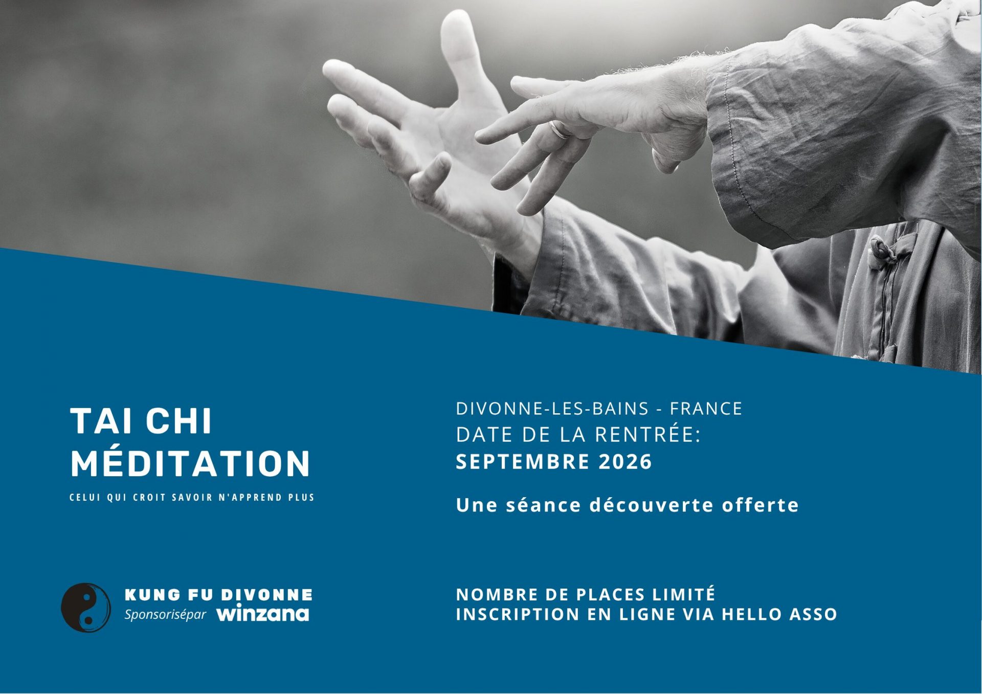 Programmes Saison 26-27 de Tai chi
